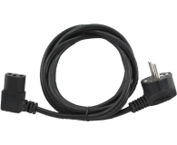 GEMBIRD Kabel zasilajacy  katowy 1.8M  PC-186A-VDE - 66399 - zdjęcie 2